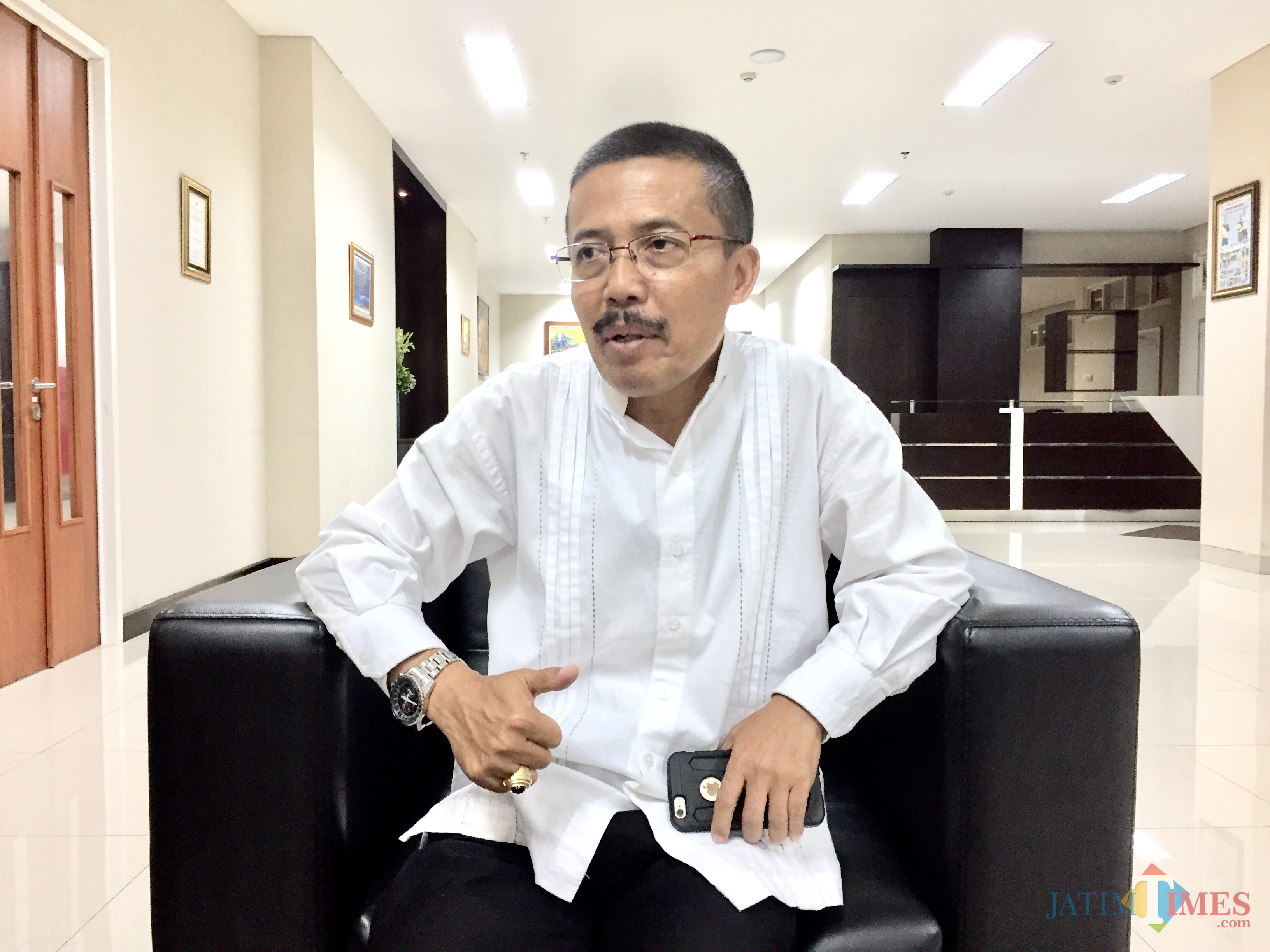 Wakil Wali Kota Batu Punjul Santoso. (Foto: Irsya Richa/MalangTIMES)