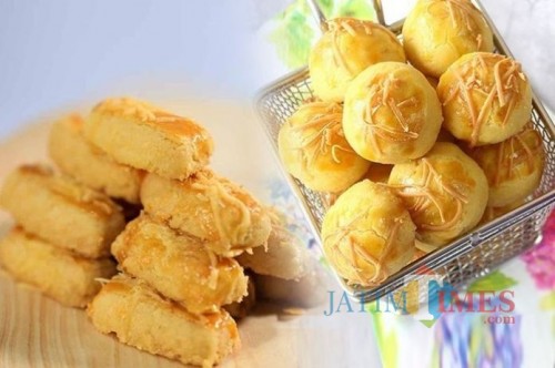 Ilustrasi kue lebaran Kastengels dan Nastar (Foto: Istimew)