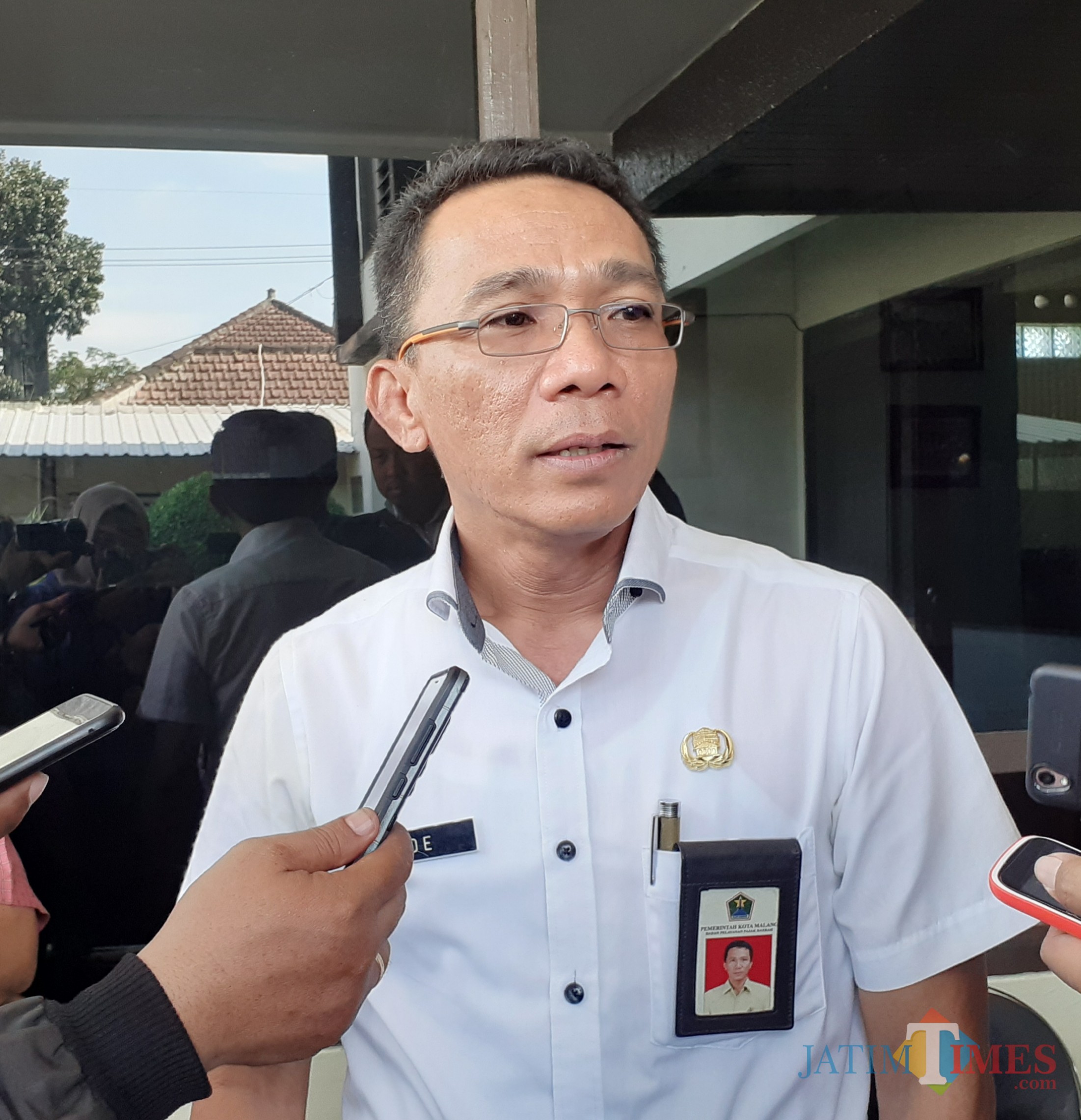 Plt Direktur Utama PD RPH Kota Malang Ade Herawanto (Arifina Cahyanti Firdausi/MalangTIMES)