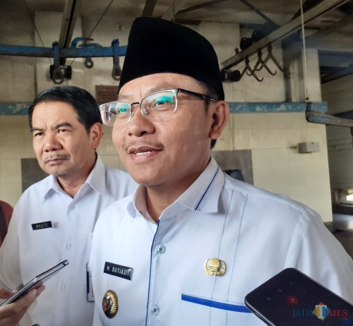Wali Kota Malang Sutiaji (berkacamata) (Arifina Cahyanti Firdausi/MalangTIMES)