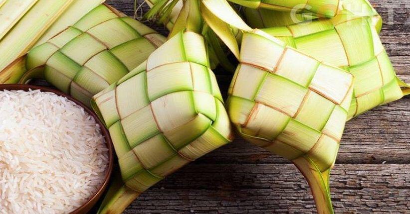 Ketupat merupakan makanan khas lebaran. (Foto: istimewa)