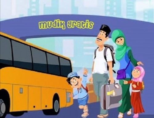 Ilustrasi mudik gratis (Ist)