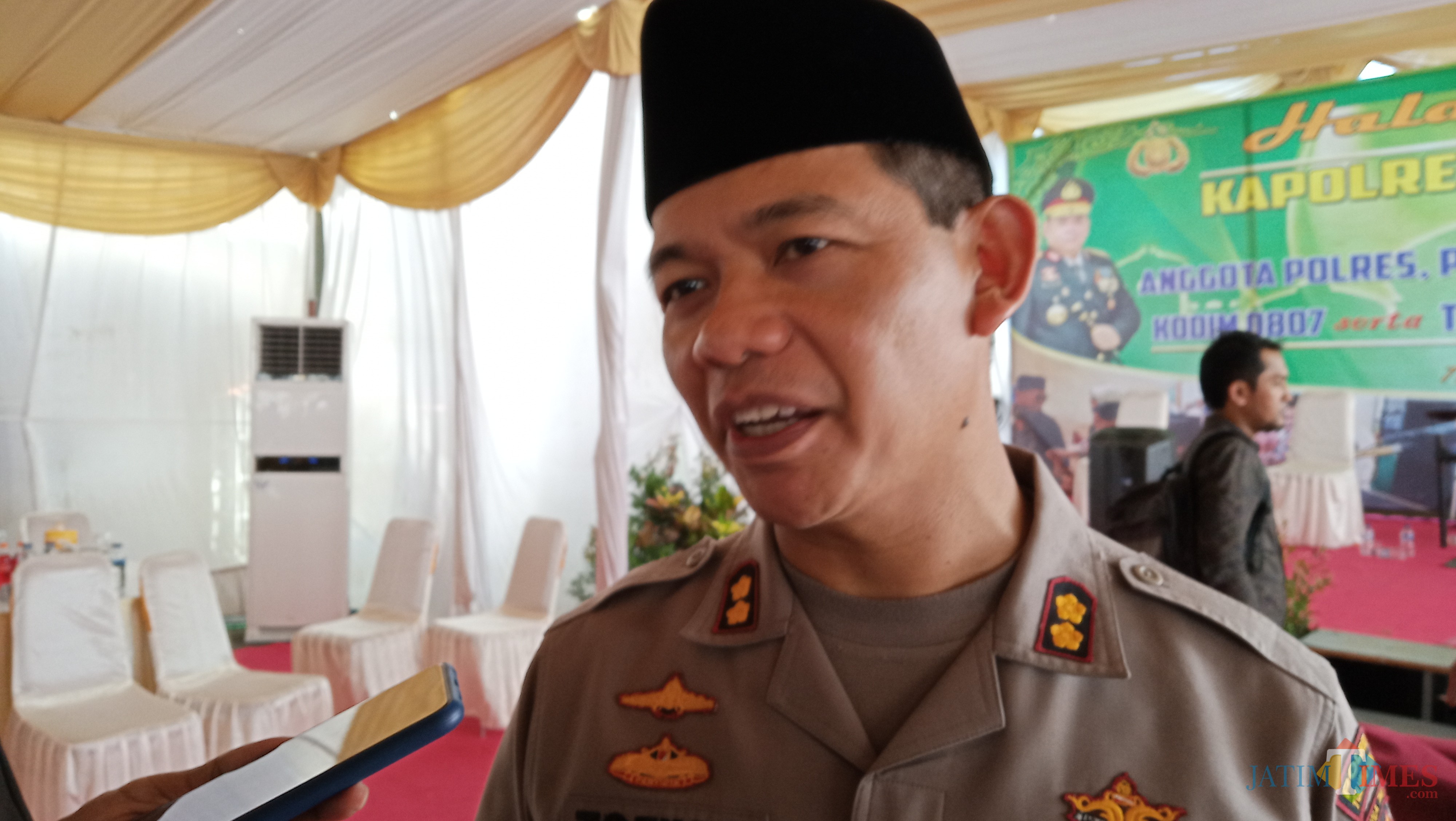 Kapolres Tulungagung, AKBP Topik Sukendar (foto : joko pramono/jatimtimes)