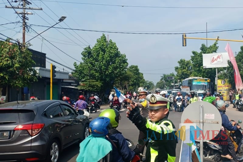 Kasat Lantas Polres Kediri AKP Hendri Ibnu Indarto. Foto: (B. Setioko/JatimTIMES)