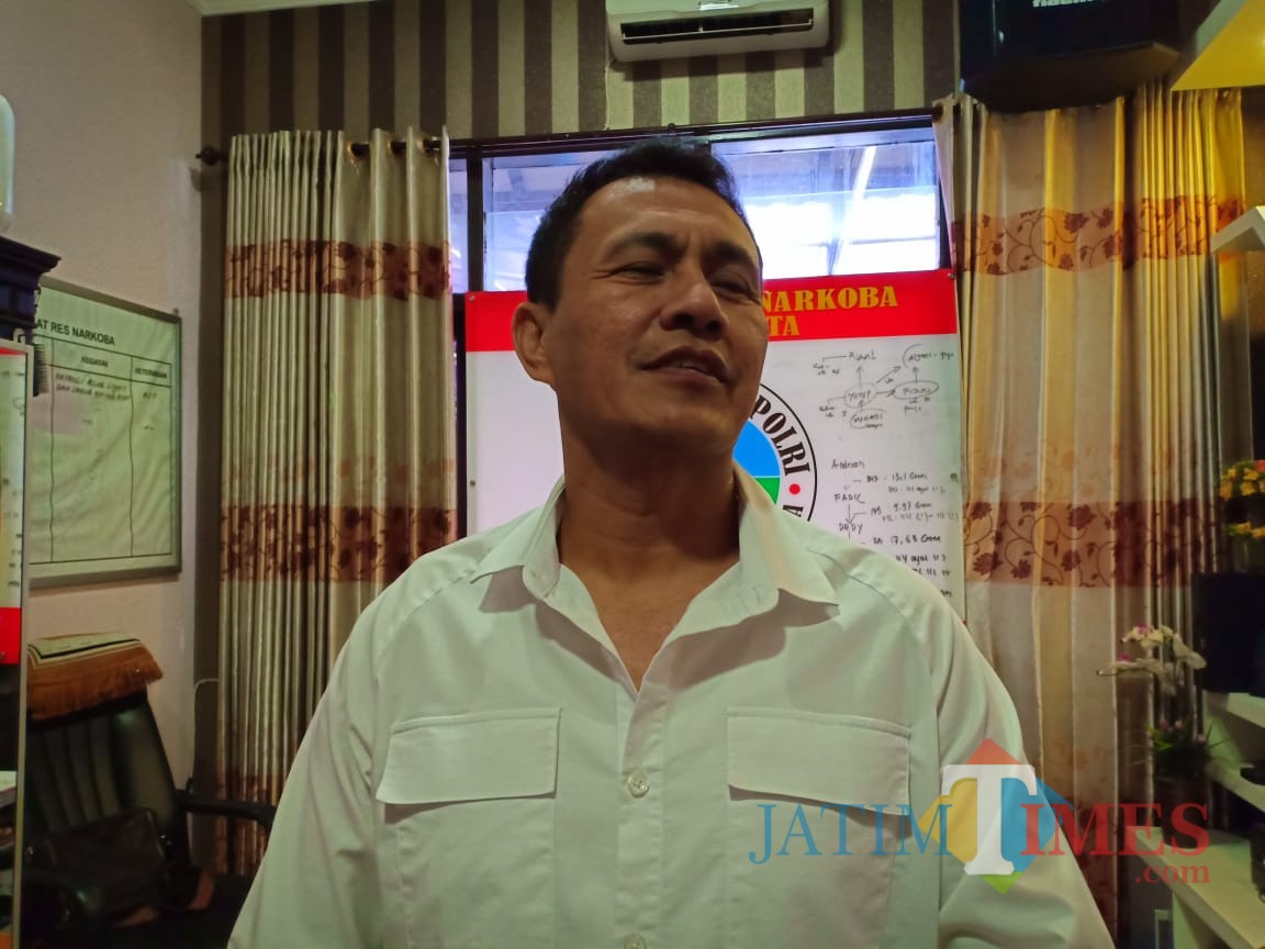 Kasat Reskoba Polres Malang Kota AKP Samsul Hidayat (Anggara Sudiongko/MalangTIMES)
