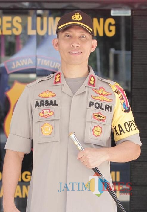 Kapolres Lumajang AKBP DR. Muhammad Arsal Sahban S.IK (Foto : Moch. R. Abdul Fatah / Jatim TIMES)