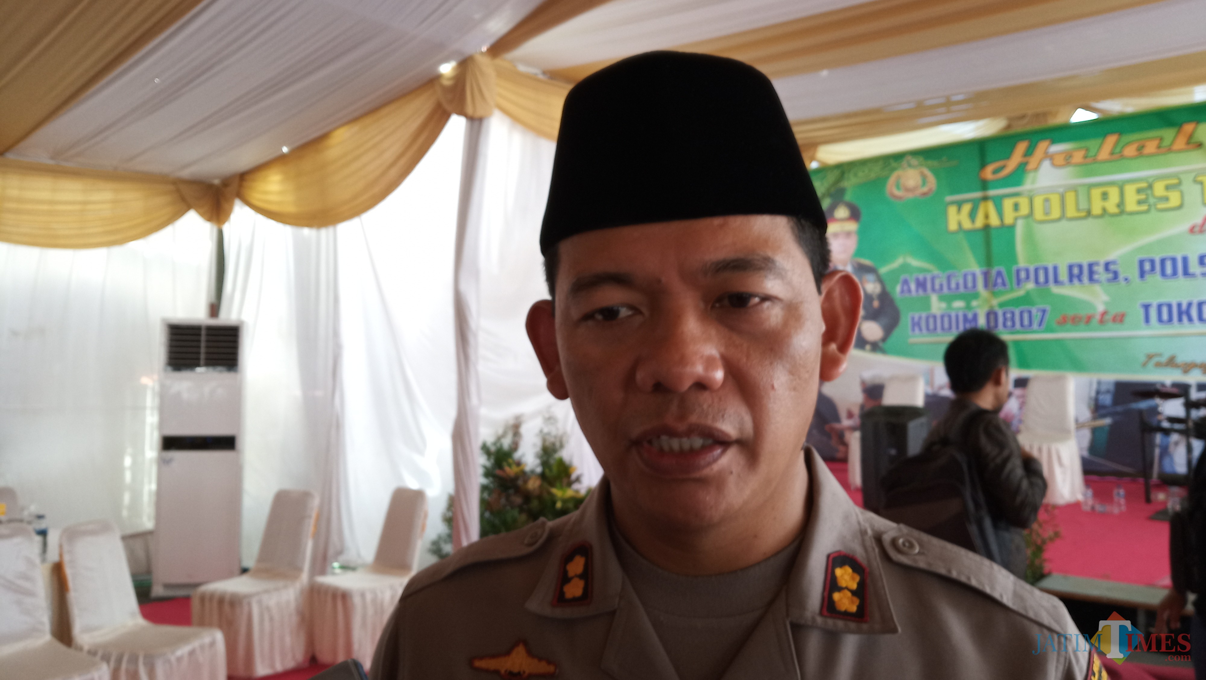 Kapolres Tulungagung, AKBP Topik Sukendar (foto : joko pramono/jatimtimes)