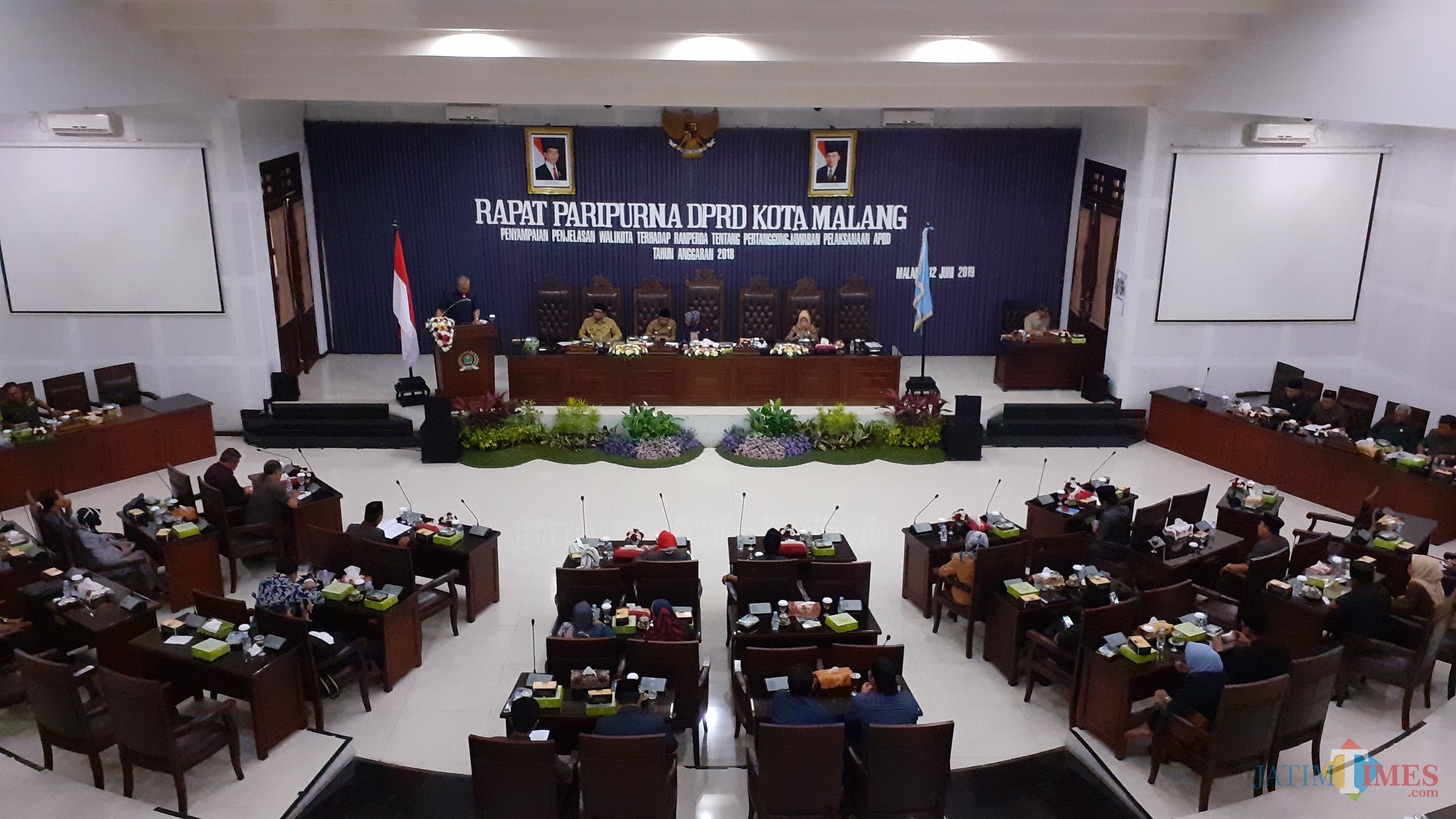 Sidang Paripurna Kota Malang (Pipit Anggraeni/MalangTIMES)
