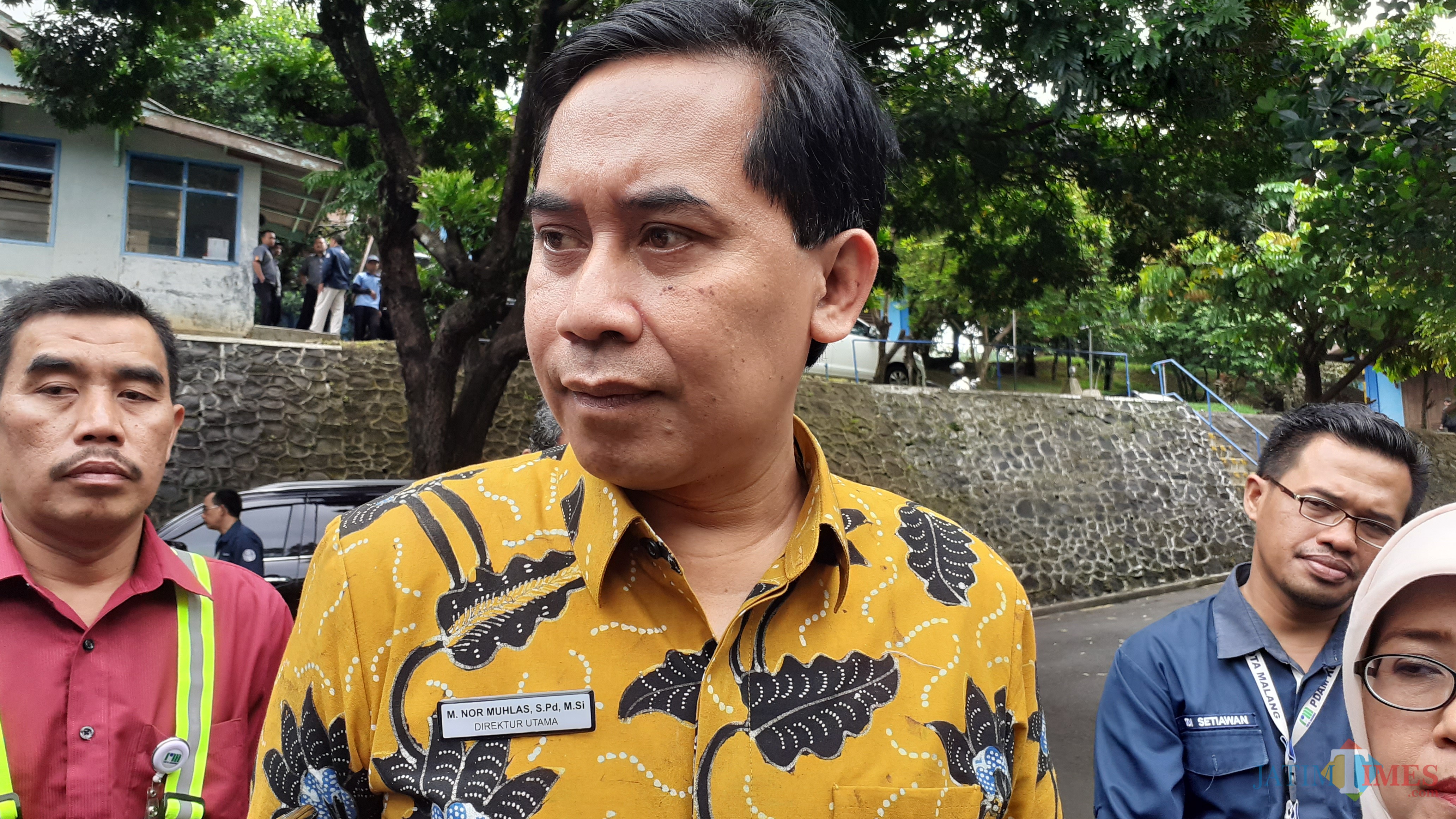 Direktur Utama PDAM Kota Malang, Nor Muhlas (Pipit Anggraeni/MalangTIMES).