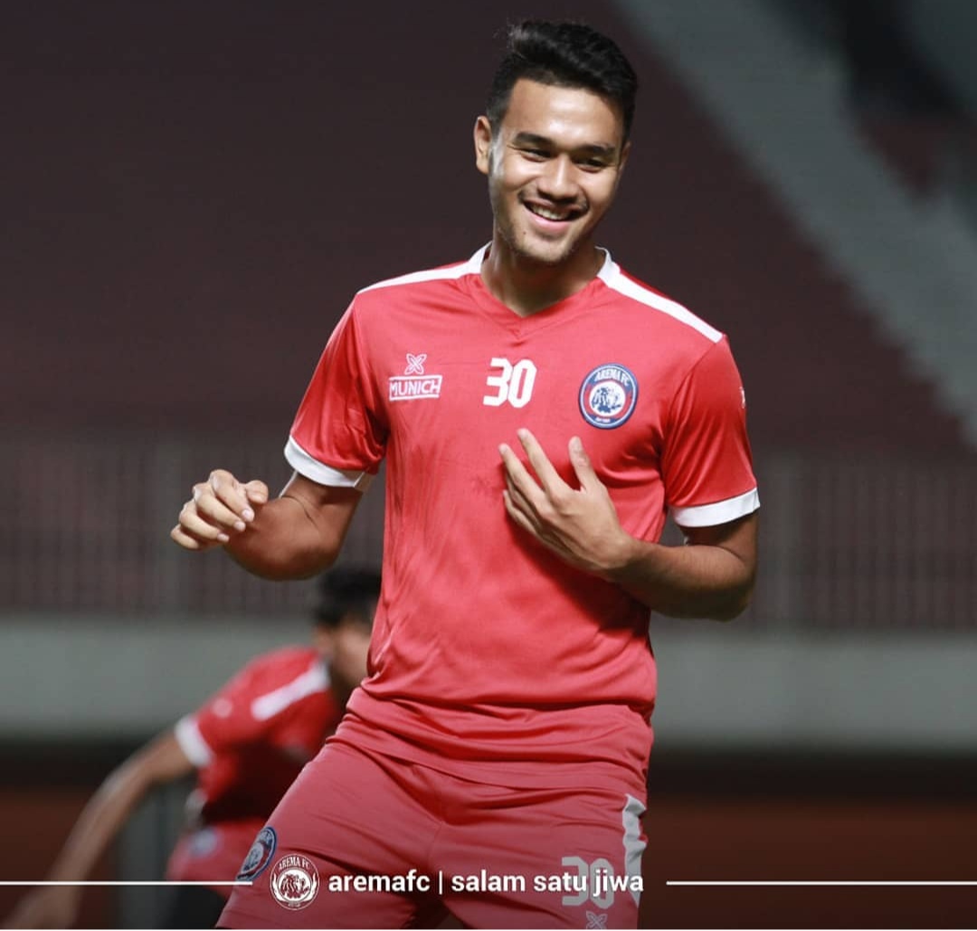 Gelandang muda Arema FC Muhammad Rafli (official Arema FC)