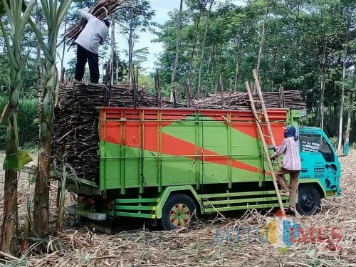 Truk yang hilang digondol maling (Foto : Moch. R. Abdul Fatah / Jatim TIMES)