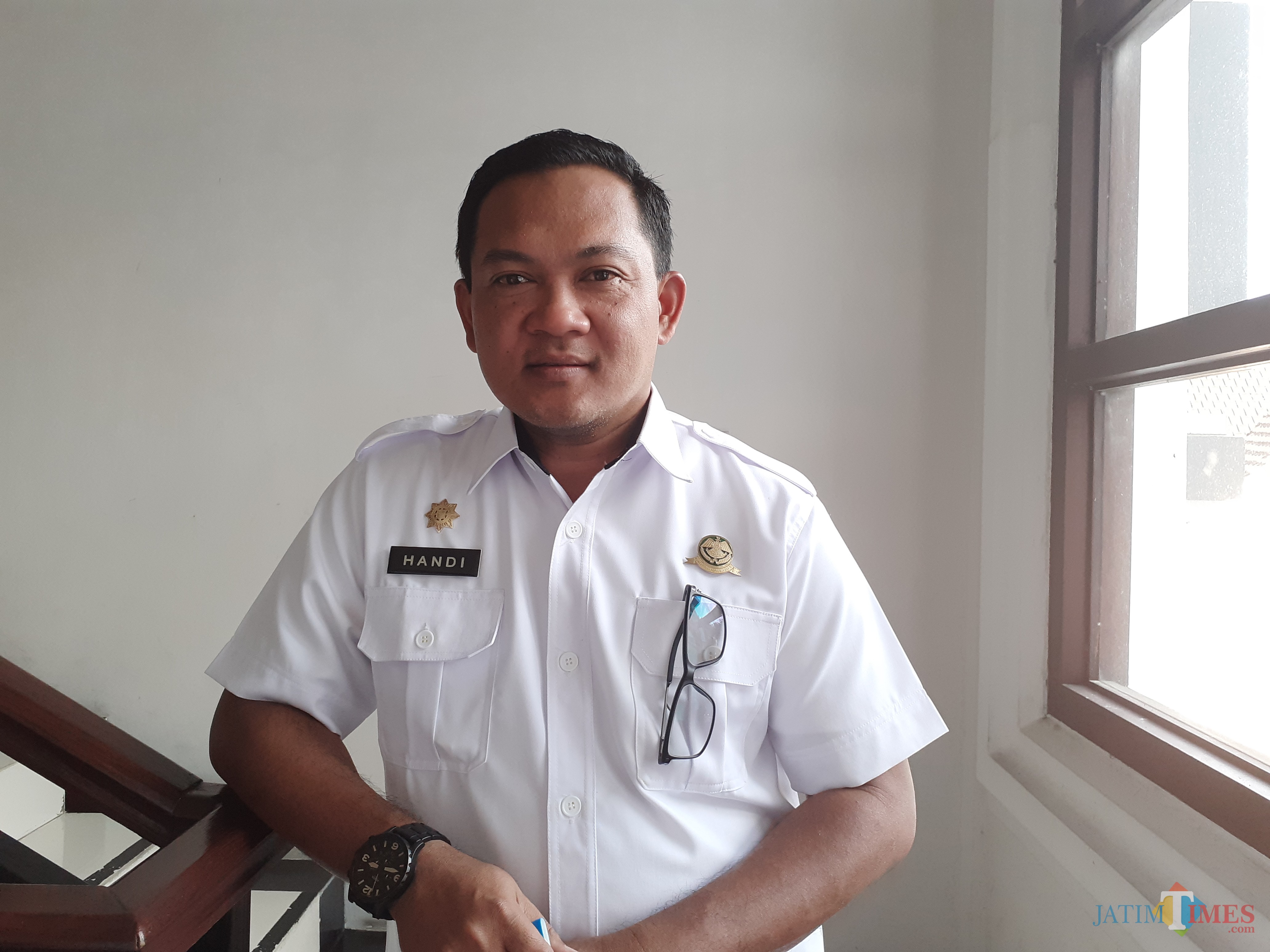 Kepala Dishub Kota Malang, Handi Priyanto (Arifina Cahyanti Firdausi/MalangTIMES)