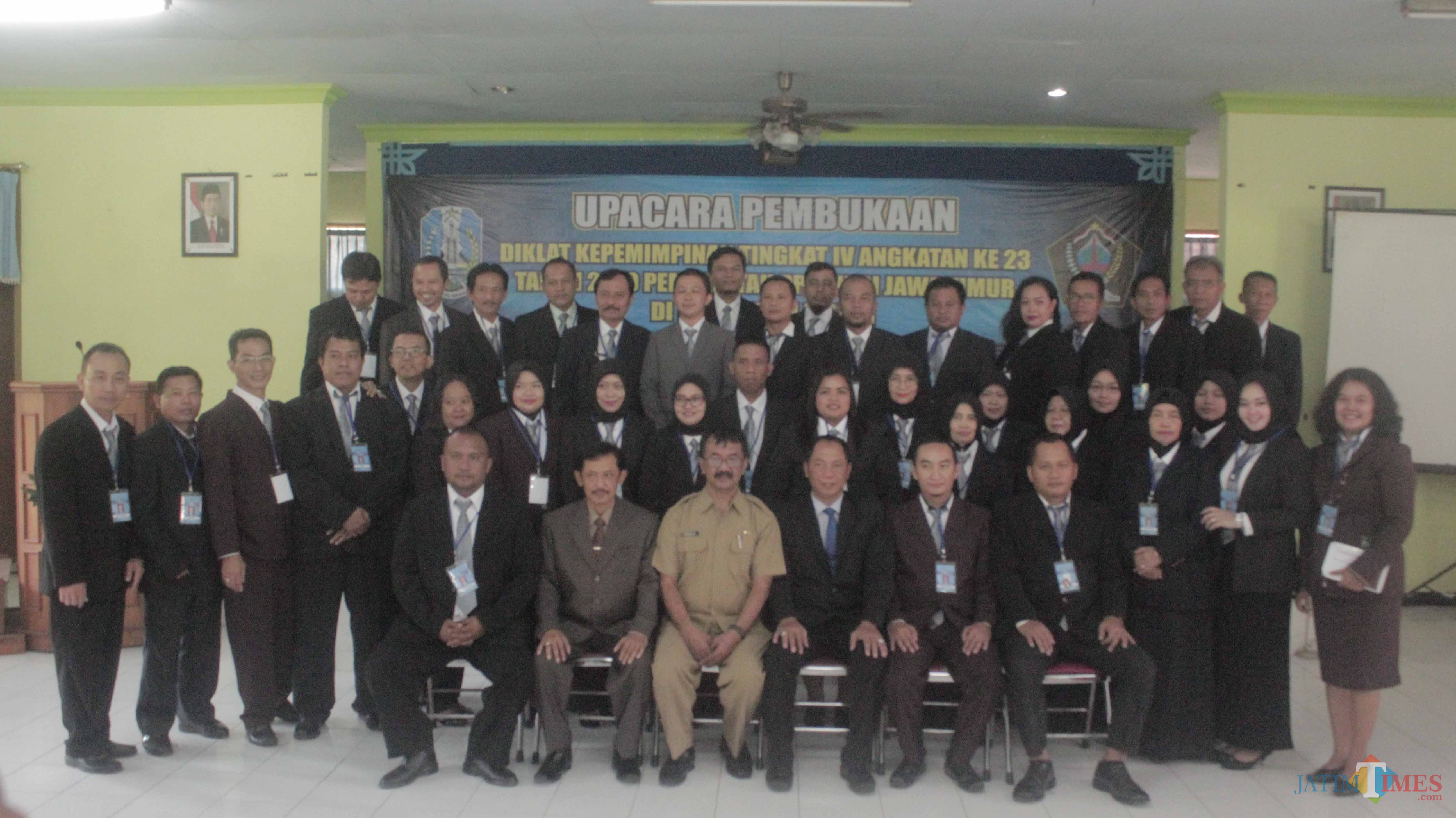 Pembukaan Diklat PIM IV di LEC Garum.(Foto : Aunur Rofiq/BlitarTIMES)