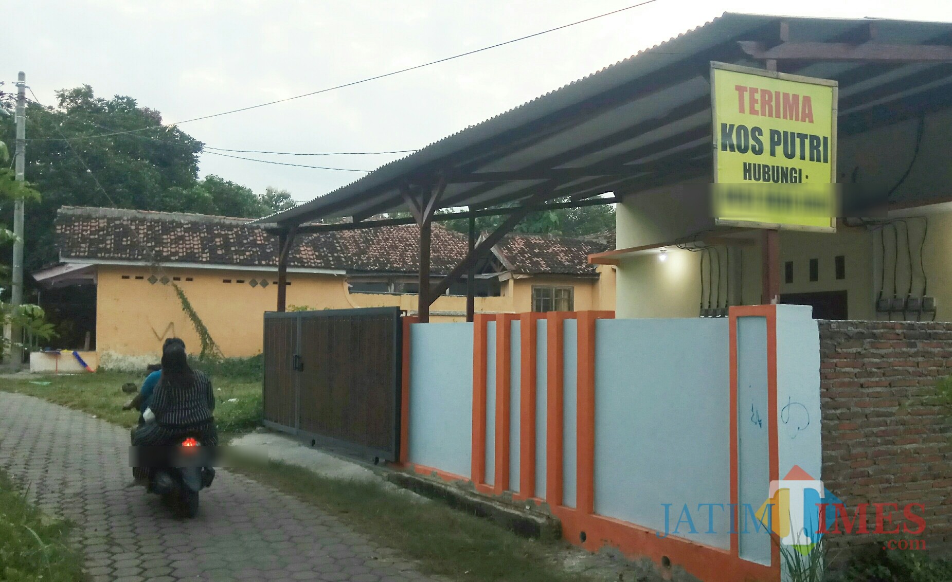 Rumah kos milik M. Iqbal yang sampai saat ini belum terisi