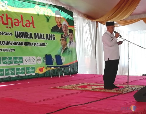 Plt Bupati Malang Sanusi menyampaikan dirinya 2 Minggu lagi dilantik menjadi Bupati Malang (Nana)