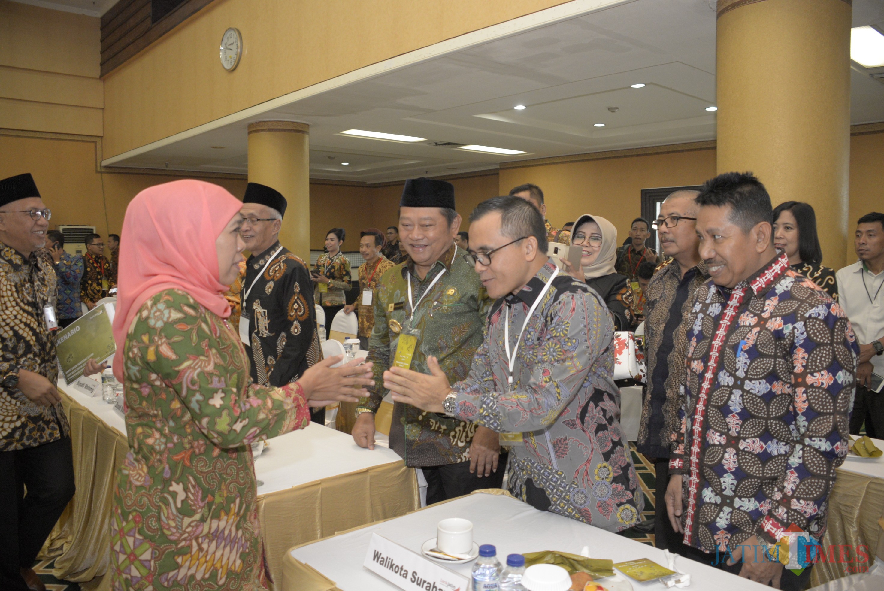 Gubernur Jatim saat RUPS Bank Jatim