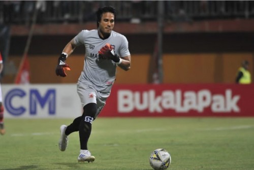 Kiper utama Madura United, M. Ridho (istimewa)