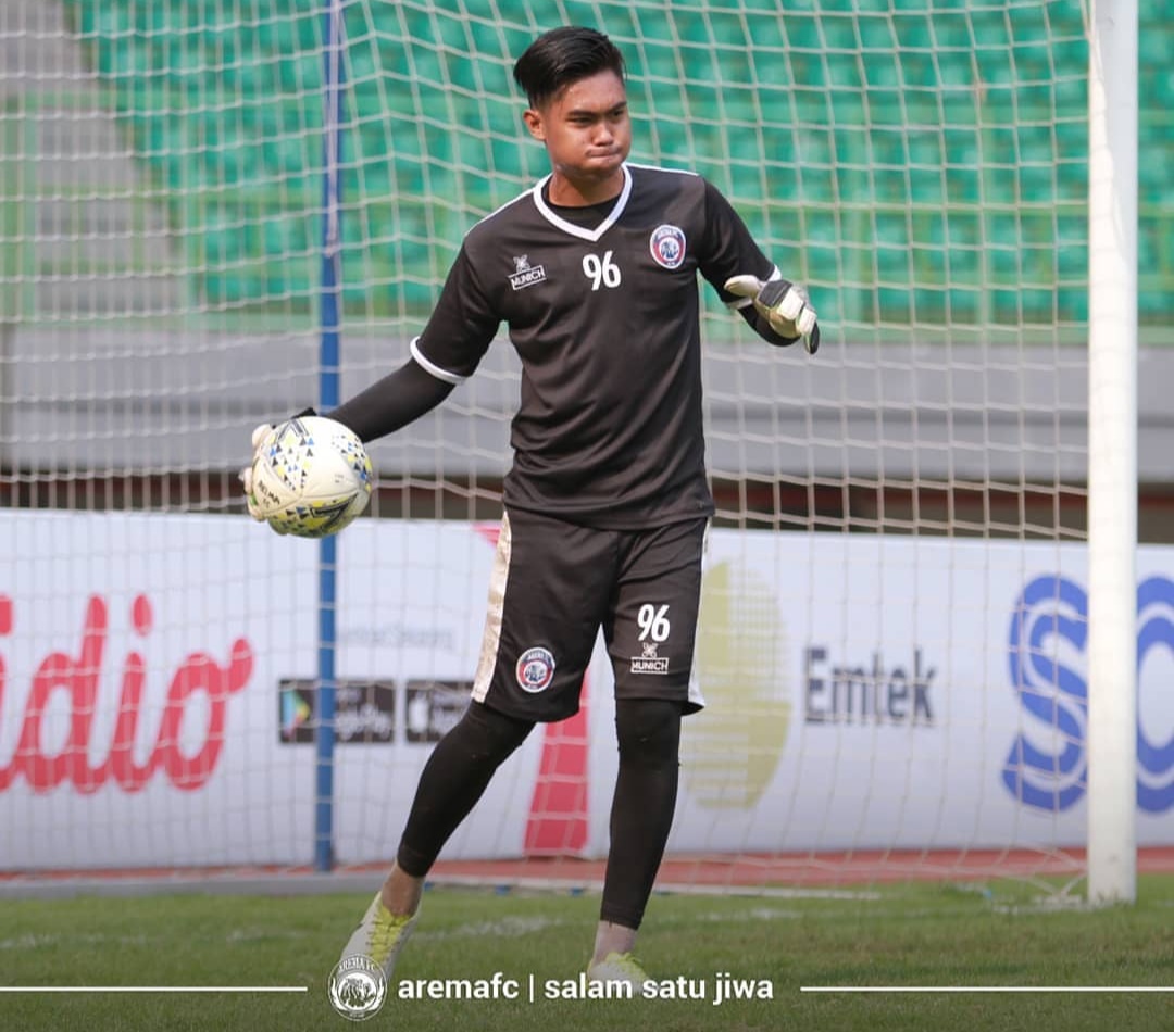 Kiper andalan Arema FC di Piala Presiden 2019, Kurniawan Kartika Ajie (official Arema FC)
