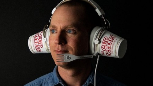 Penampakan headphone mie cup 'HyperX Cup MIX-Ins' (Foto: Istimewa)