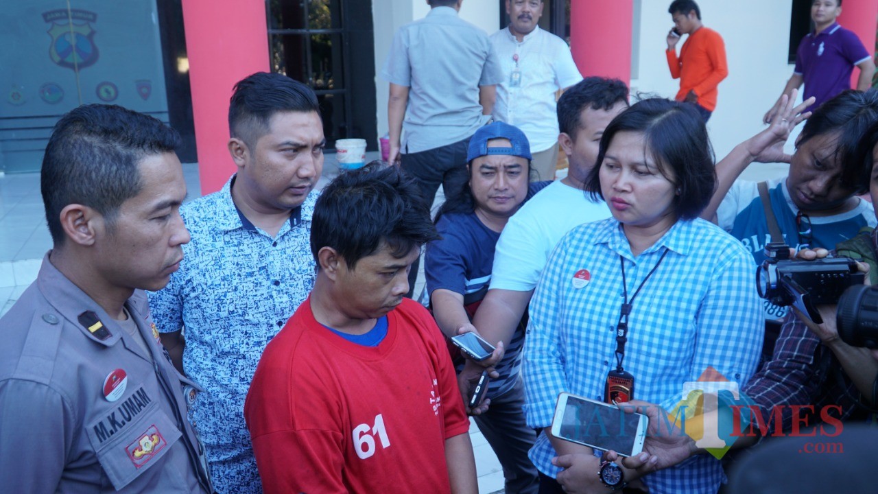 EL ketika diamankan polisi
