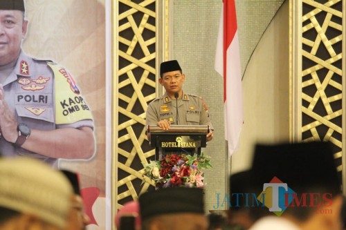 Kapolres Tulungagung, AKBP Tofik Sukendar (foto : joko pramono/jatimtimes)