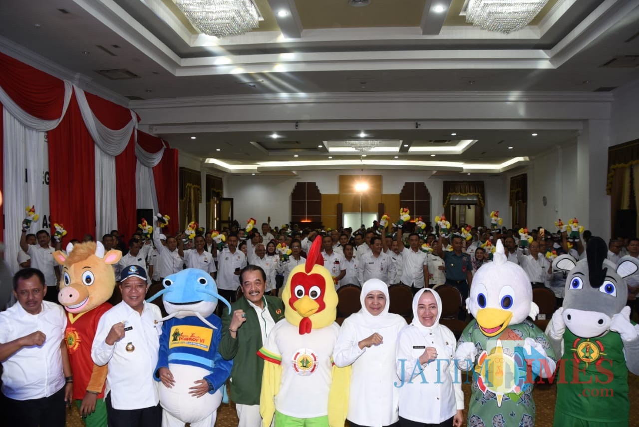 Launching maskot Porprov Jatim 2019