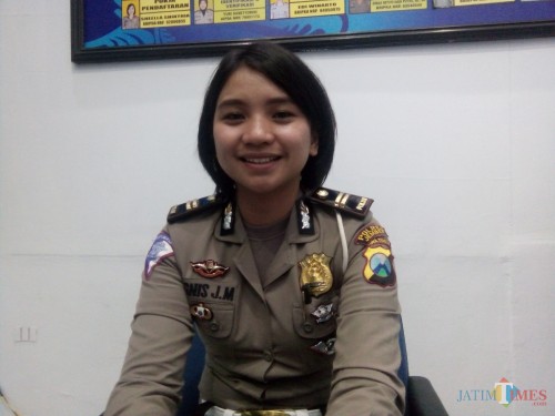 Kanit Regident Iptu Agnis Manurung (foto : Moh. Ali Makrus / JatimTIMES)