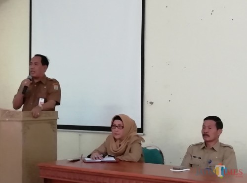 Kuatkan 4K plus KB, Kepala Dinas Pendidikan Kabupaten Malang M Hidayat, dorong para pendidik untuk terus membumikan di wilayahnya masing-masing (Nana)