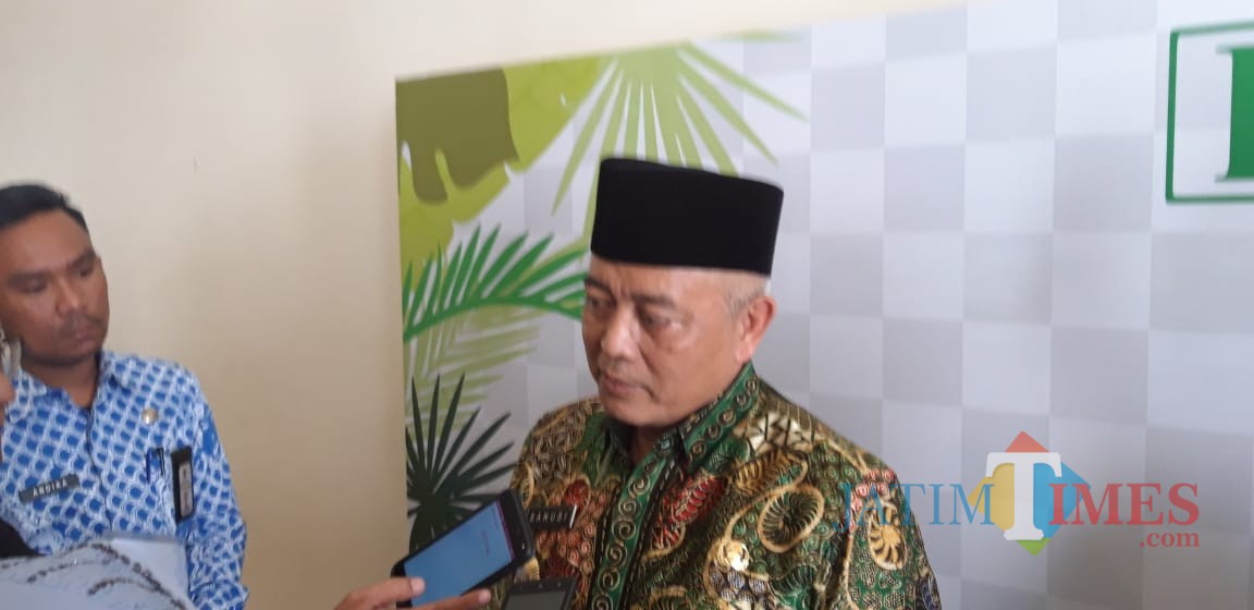 Plt Bupati Malang, Sanusi saat ditemui di Fakultas Kedokteran UB. (Foto: Imarotul Izzah/MalangTIMES)