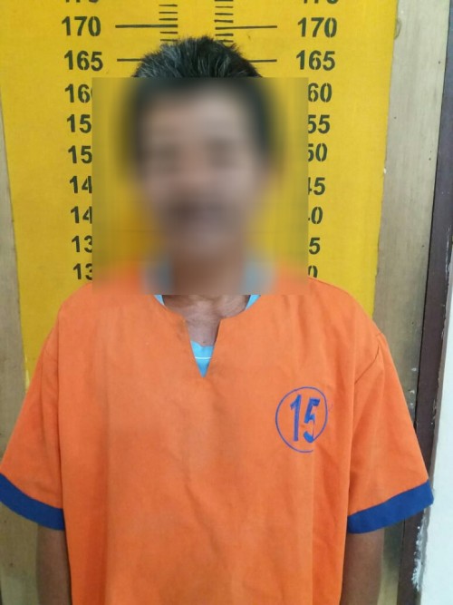 Sp, tersangka Kasus Pencabulan pada gadis 7 tahun