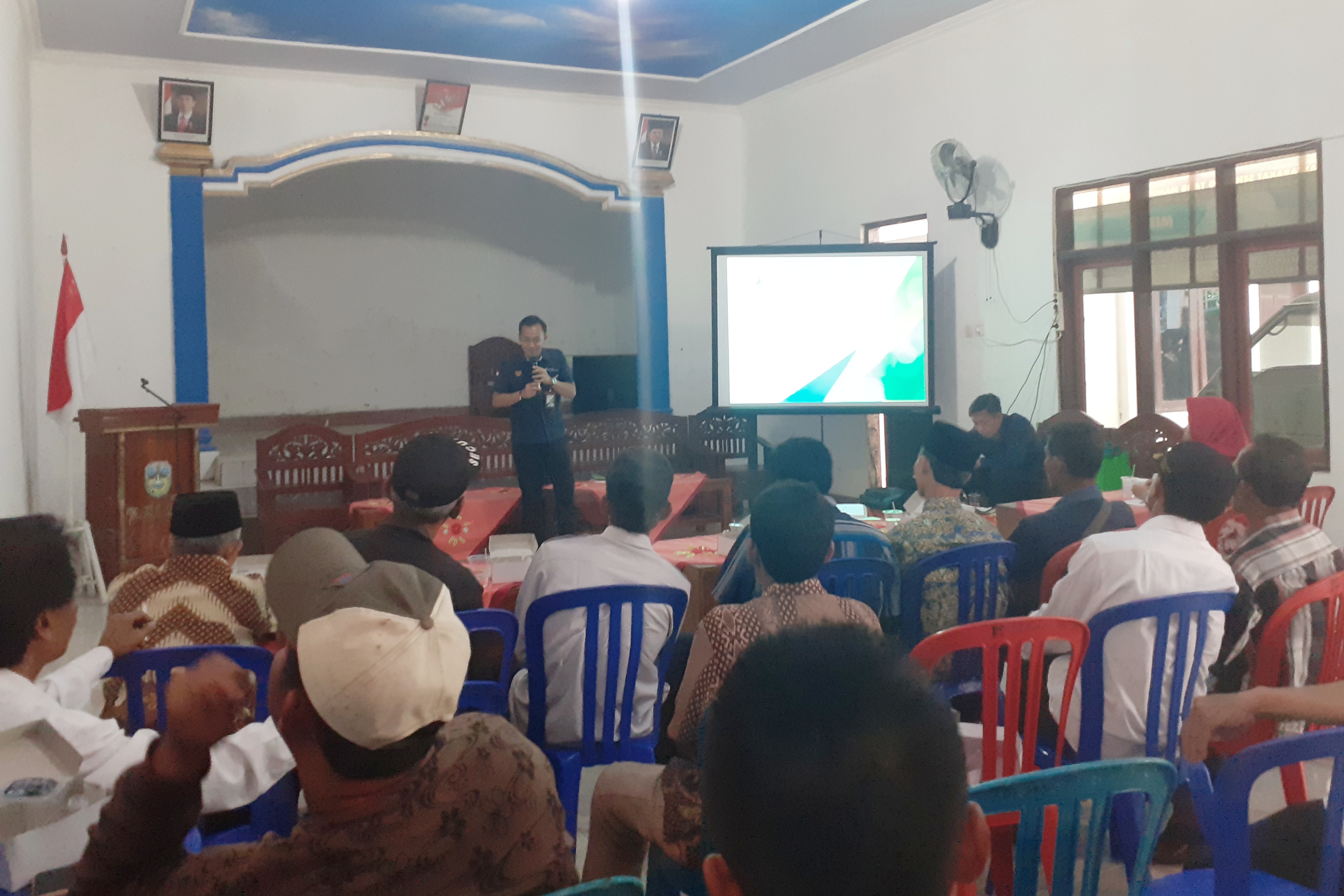 BPJSTK Pacitan Luncurkan Program Sadar Desa, Beri Sosialisasi Manfaat Program. Foto: (Dok BPJSTK Pacitan)