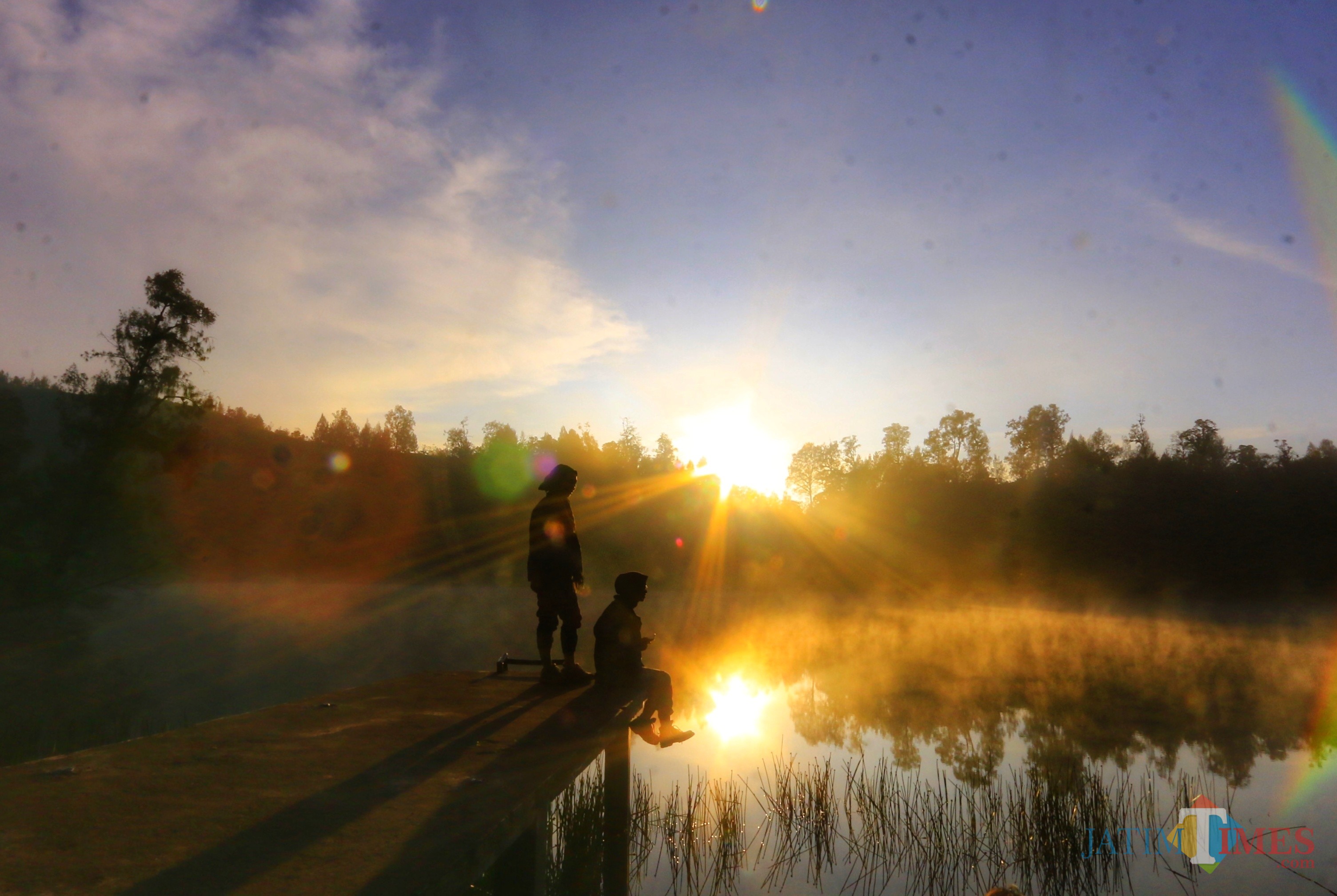 Suasana di Ranu Regulo di kawasan Taman Nasional Bromo Tengger Semeru. (Foto: Dokumen MalangTIMES)