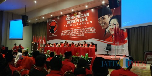 Konfercab Serentak Yang Digelar di Malang, Salah Satu Peserta Adalah DPC PDIP Tulungagung / Foto : Istimewa / Tulungagung TIMES