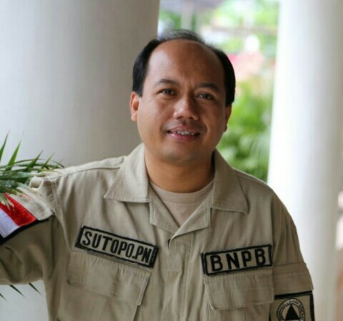 Sutopo Purwo Nugroho semasa hidup. (istimewa)