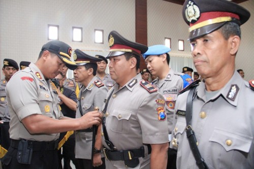 Penyegaran Satuan, Beberapa Perwira Polres Kediri Dimutasi. Foto (Istimewa)