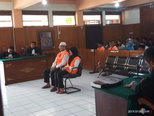 Suasana sidang kasus YPIM (Anggara Sudiongko/MalangTimes)