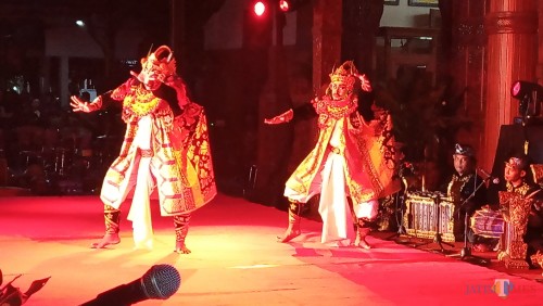 Gelaran Festival Panji di pendopo Tulungagung (foto : Joko Pramono/Jatim Times)