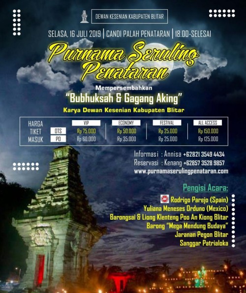 Purnama Seruling Penataran for BlitarTIMES