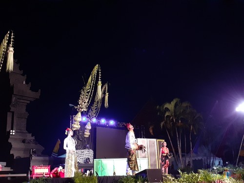 Kisah Cindelaras dalam pertunjukan Festival Panji Nusantara 2019 (Arifina Cahyanti Firdausi/MalangTIMES)