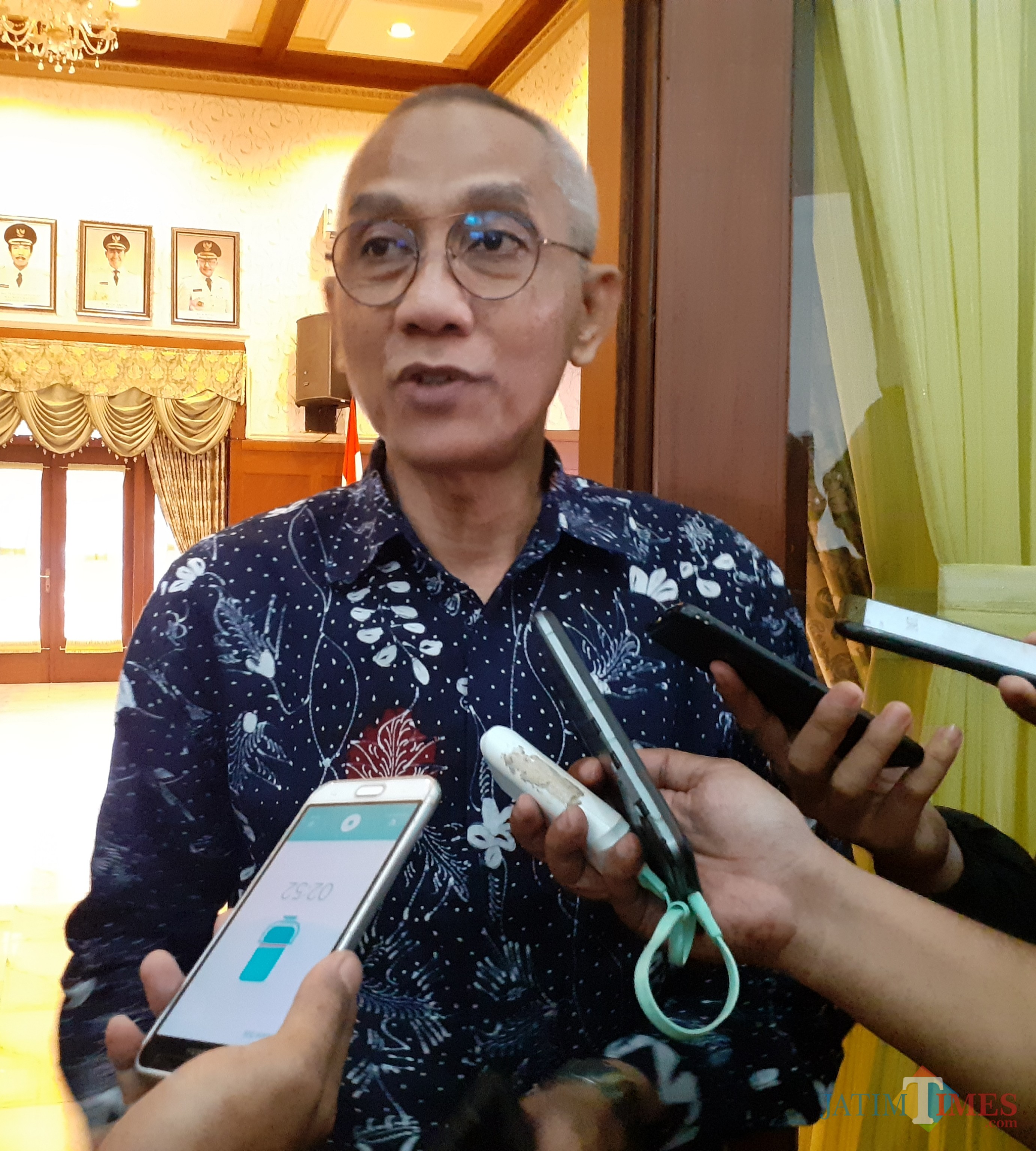 Staf Ahli Kementerian Kominfo RI Heri Abdul Aziz (Arifina Cahyanti Firdausi/MalangTIMES)
