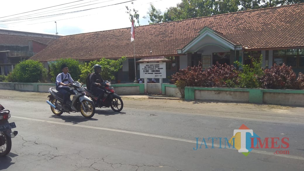 SD Negeri 1 Bendilwungu hanya dapat 1 murid tahun ini / Foto : Anang Basso / Tulungagung TIMES
