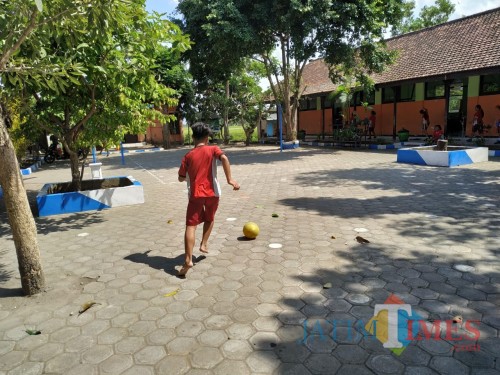 Suasana di sekolah SD Negeri Wonorejo 2 yang tidak mendapatkan murid baru di tahun ini / Foto : Anang Basori / Tulungagung TIMES