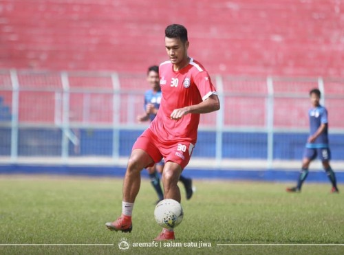 Gelandang muda Arema FC, Muhammad Rafli (official Arema FC)