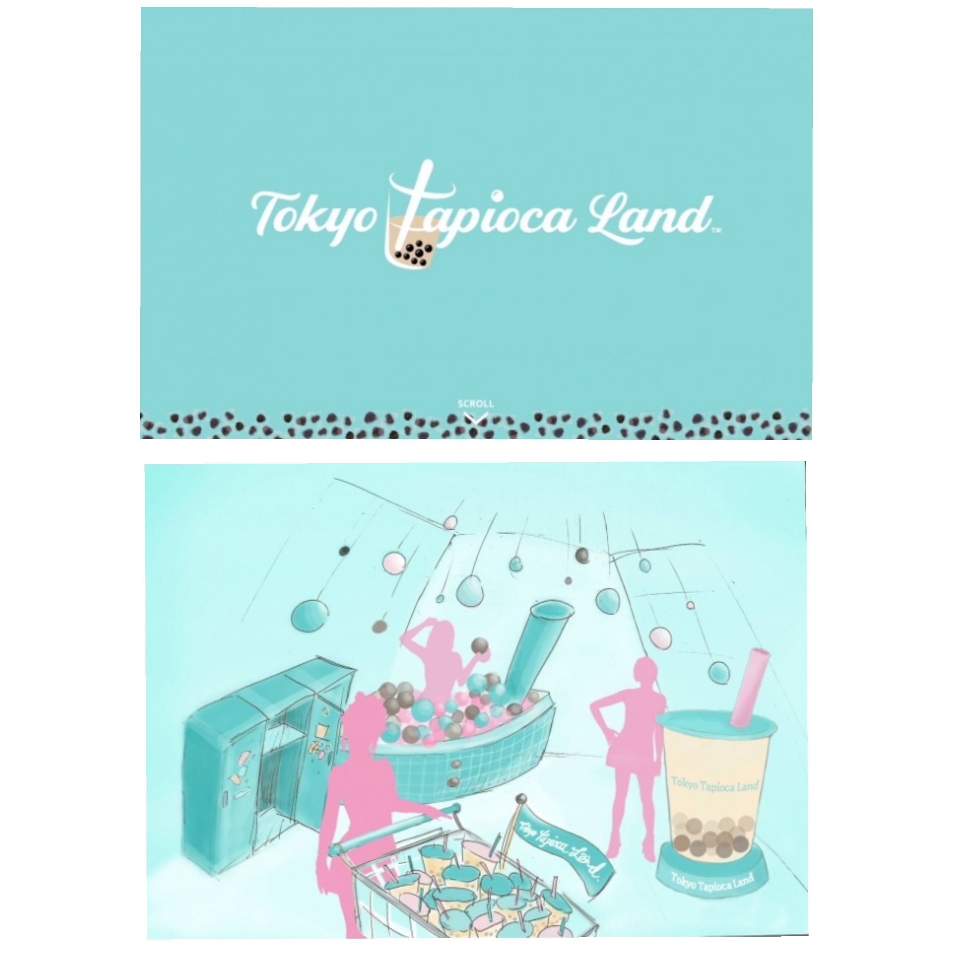 Ilustrasi Tokyo Tapioca Land. (Foto: Istimewa)