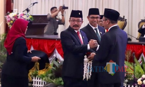 Ketua Sementara DPRD Kota Batu, Cahyo Edi Purnomo. (Foto: Irsya Richa/MalangTIMES)