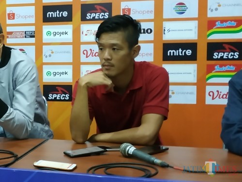 Pemain asing baru Arema FC, Takafumi Akahoshi (Hendra Saputra)