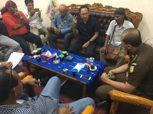 Aktivis antikorupsi audensi di Kejari Kabupaten Pasuruan