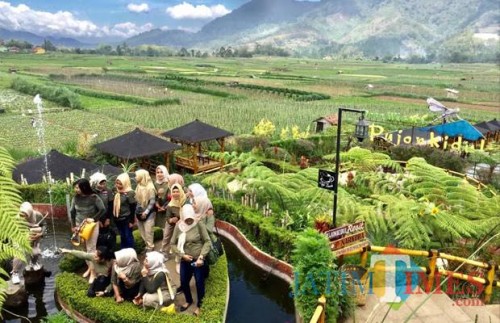 Cafe Sawah Pujon dikenalkan oleh Dinas Pendidikan Kabupaten Malang kepada kepala dinas pendidikan se-Jatim (dok MalangTIMES)