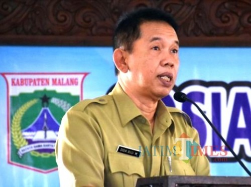 Sekda Kabupaten Malang Didik Budi Muljono mengatakan masih minim calon pejabat eselon II yang akan ikut seleksi. (dok MalangTIMES)
