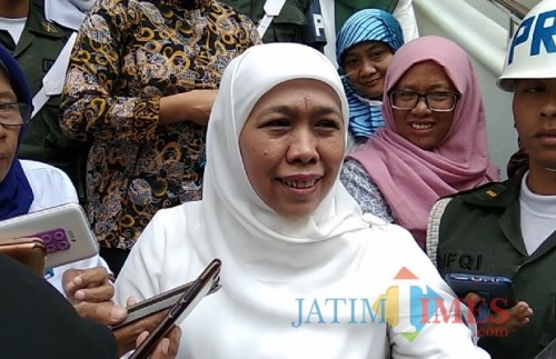 Gubernur Jatim Khofifah Indar Parawansa (Dok. MalangTIMES)